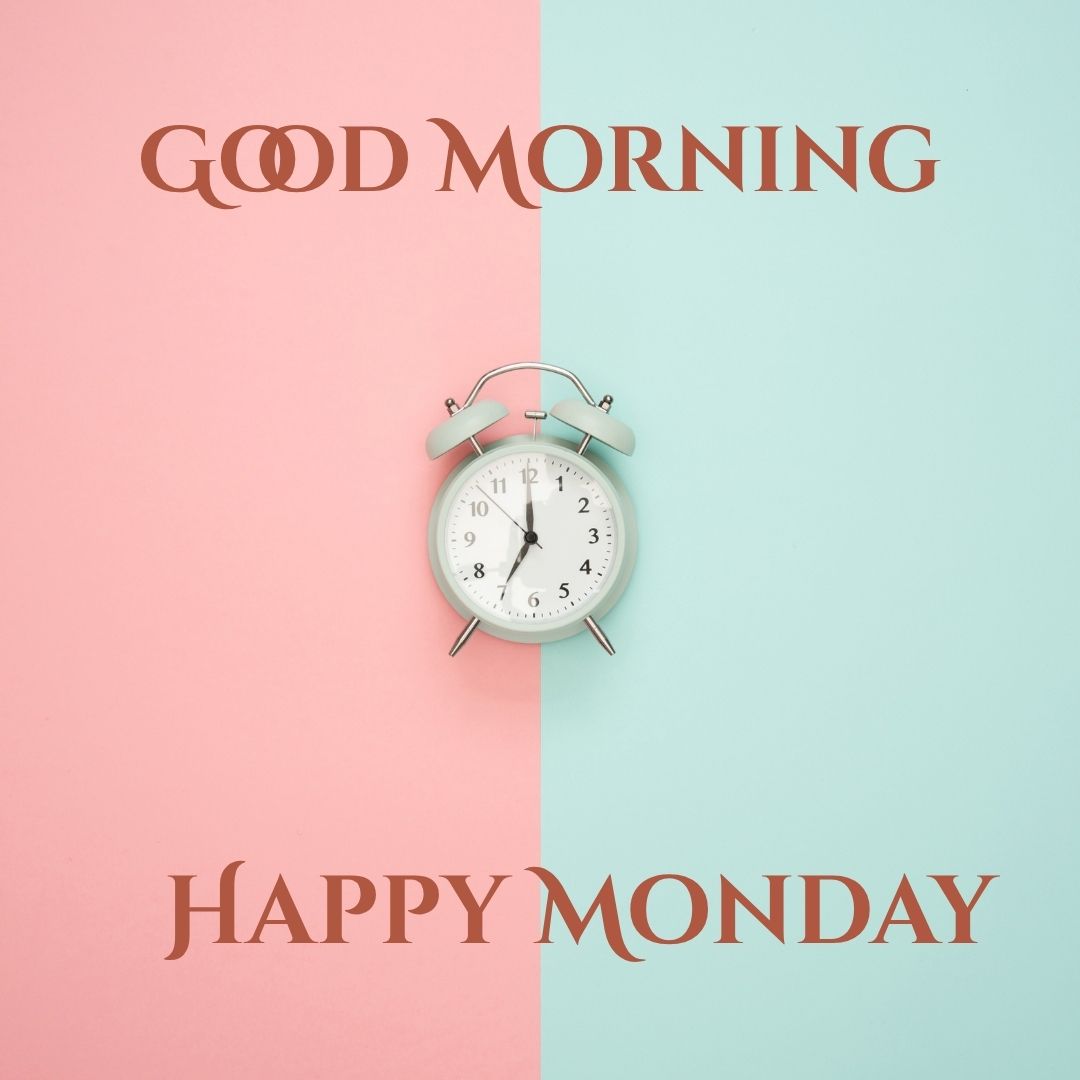A cheerful image with the text good morning monday image in bright colors, conveying a positive start to the week